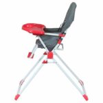 BAMBIKID sedia Grigio Rosso - immagine 2