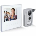 Videocitofono - CHACON - 2 fili - 7 - Bianco - Ultra Slim