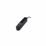 Blocco 3 preso 1,5 m, USB nero - immagine 2