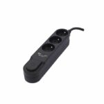 Blocco 3 preso 1,5 m, USB nero