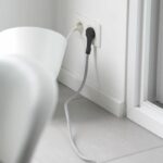 Cavo tessile CHACON extender 5m 3x1,5m2 e spina piatta nera nera / bianca