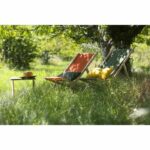 Giardino privato - Colore di paprika cilena in legno - tessuto trattato tra spicco - immagine 3