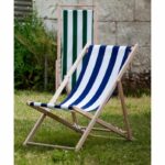 Cileno spillato - GIARDINO PRIVATO - Strisce - Blu / Bianco - immagine 2