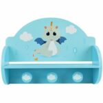 FUN HOUSE Léon le Dragon 713338 MENSOLA APPENDIABITI Dimensioni: ± H. 33 x L. 46 x P. 15 cm per bambini