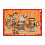 CLEMENTONI Puzzle 4 in 1 Jurassic World - immagine 3