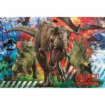 CLEMENTONI - 26456 - SuperColor 60 pezzi Maxi - Jurassic World - immagine 2