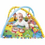 Baby Clementoni - Tappetini, archi e proiettore - Baby Projector Activity Gym - Tappetino gioco