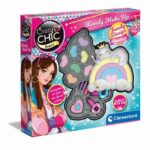 Clementoni - Rainbow Makeup Set - 2 palette di ombretti, rossetto e smalto - Dai 6 anni in su