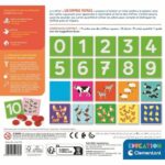 Montessori - Clementoni - Numeri tattili - Gioco educativo apprendimento numeri - 10 carte con numeri grezzi - Dai 3 anni in su - immagine 5