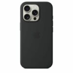 APPLE iPhone 16 Pro - Custodia in silicone con MagSafe - Nero - immagine 2