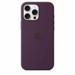 APPLE iPhone 16 Pro Max - Custodia in silicone con MagSafe - Prugna - immagine 3