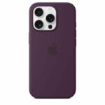 APPLE iPhone 16 Pro - Custodia in silicone con MagSafe - Prugna - immagine 3