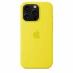 APPLE iPhone 16 Pro - Custodia in silicone con MagSafe - Frutta Stella - immagine 4
