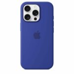 APPLE iPhone 16 Pro - Custodia in silicone con MagSafe - Blu oltremare - immagine 3