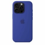APPLE iPhone 16 Pro - Custodia in silicone con MagSafe - Blu oltremare - immagine 4