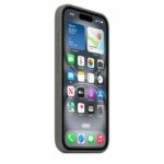 APPLE iPhone 16 - Custodia in silicone con MagSafe - Grigio pietra - immagine 5