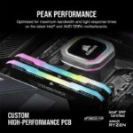 Memoria PC CORSAIR DDR4 - VENGEANCE RGB PRO SL 32 GB (2x16 GB) - 3600 Mhz - CAS 18 - Nero (CMH32GX4M2D3600C18) - immagine 4