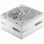 CORSAIR - Alimentatore - RM850x Shift White Cybenetics - ATX completamente modulare - Certificato Gold 80 Plus - 850 watt - immagine 5
