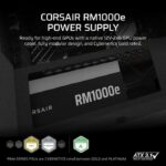 Alimentatore per PC - CORSAIR - CP-9020297-EU - Alimentatore Cybenetics Gold ATX completamente modulare serie RMe RM1000e - immagine 6