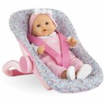 Marsupio porta-bambole floreale per bambole da 36 e 42 cm - immagine 4