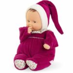 Doudou - COROLLE - Babipouce Rose Grenadine - 28 cm - profumo di vaniglia - dalla nascita - immagine 3