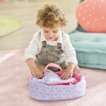 Accessori per bambole - COROLLE - Culla floreale - per bambola 30 cm - da 18 mesi - immagine 5