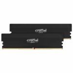 Memoria RAM - CRUCIAL - Kit Pro DDR5 da 32 GB (2x16 GB) - 6000 MHz - CL36 - Edizione overclocking - CP2K16G60C36U5B