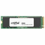 SSD interno - CRUCIAL - E100 - 480 GB - PCIe Gen4 NVMe M.2 - Fino a 470 MB/s