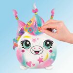 Canal Toys - Peluche Airbrush - Peluche Squishy Hair'iffic da modellare e decorare con spray elettronico, pennarelli, -AIR 040- casuale - immagine 5