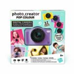 Canal Toys - Photo Creator - Fotocamera digitale Pop Colore Viola - Con scheda SD da 32 GB inclusa - immagine 5