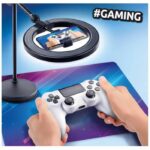 Canal Toys - Studio Video 2 in 1 con anello luminoso a LED multicolore, supporto doppia funzione - Studio Creator - INF027 - immagine 5