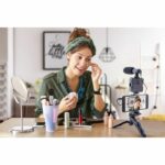 Kit Vlogging - Studio Creator - Kit podcast e vlogging con luce e microfono - INF 033 - GIOCHIO CANALI - immagine 3
