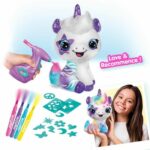CANAL TOYS - Style 4 ever - Il mio unicorno di peluche da personalizzare - Peluche Spray Art - OFG 228 - immagine 3