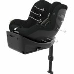 Seggiolino auto Sirona G i-Size - CYBEX - Tessuto Plus - Nero Lunare - immagine 2