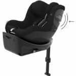 Seggiolino auto Sirona G i-Size - CYBEX - Tessuto Plus - Nero Lunare - immagine 4