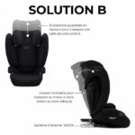 Soluzione AUTO SEP B I -fix Volcano Black Cybex - Gruppo 2/3 - Black - immagine 3