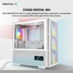 Case PC senza alimentatore - DEEPCOOL CH560 DIGITAL (Bianco) - Tower medio - Formato E-ATX - immagine 2