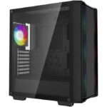 Case PC - DEEPCOOL - CC560 ARGB V2 (Nero) - Tower medio - Formato ATX - Circolazione dell'aria ottimizzata