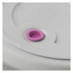 Vaso quadrato per fiori - DEROMA - Origin - 12 L - Grigio - immagine 4