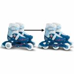THE QUEEN OF SNOWS II Pattini inline 2 in 1 - 3 ruote - Misura 27-30