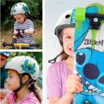 Casco da skate - DISNEY - STITCH - Circonferenza testa regolabile 53/57cm - Ventilazione interna e schiuma per un maggiore comfort - immagine 4