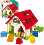 Gioco educativo - GOULA - Forme geometriche - Scatola porta forme per imparare a riconoscere le forme - immagine 2