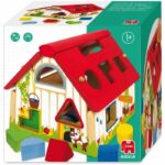 Gioco educativo - GOULA - Forme geometriche - Scatola porta forme per imparare a riconoscere le forme - immagine 5