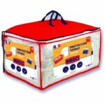 Pacchetto di protezione: piumino 140x200 cm + federa + 1 protezione per cuscini - realizzato in Francia