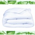 DODO Piumino ALoe 140x200 cm - Temperato - 300G/m² - Piumino Singolo - Morbido e Confortevole - Bianco - immagine 2