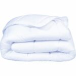 DODO Piumino ALoe 140x200 cm - Temperato - 300G/m² - Piumino Singolo - Morbido e Confortevole - Bianco - immagine 4