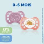 DODIE PACIFIER Set di 3 Succhietti Anatomici Giorno e Notte 0-6 Mesi - immagine 2