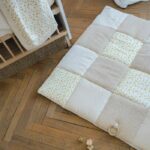 Tappeto gioco - DOMIVA - Honey Moon - Patchwork - Anello in legno e luna decorativa - immagine 2