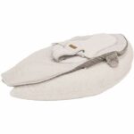 Cuscino allattamento multifunzionale Domiva NOVA - 202 cm - 4 in 1 - Soft nova - Perla - immagine 2