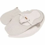 Cuscino allattamento multifunzionale Domiva NOVA - 202 cm - 4 in 1 - Soft nova - Perla - immagine 4